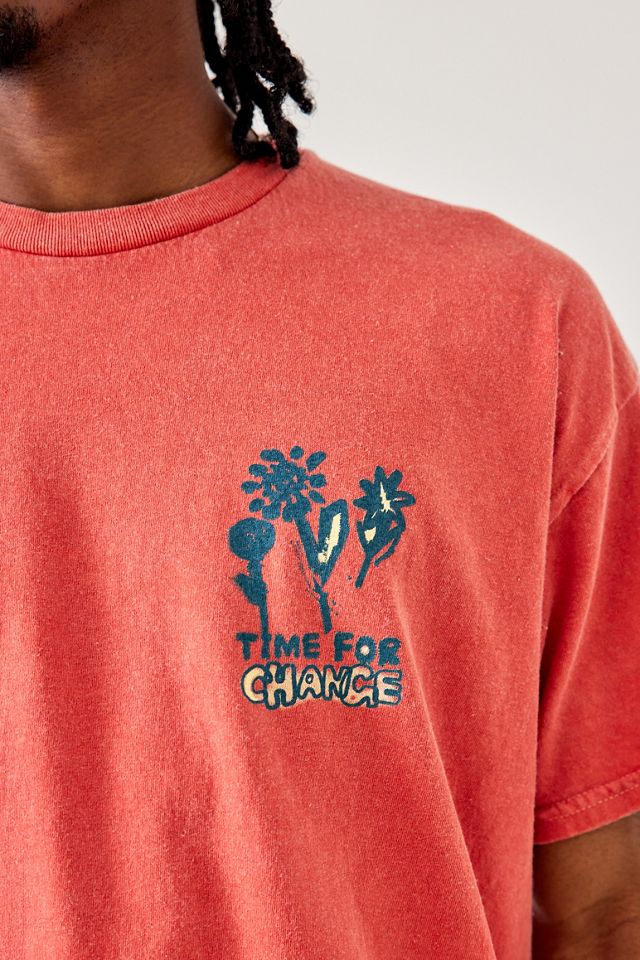 UO Rust Time For Change T-Shirt  #2