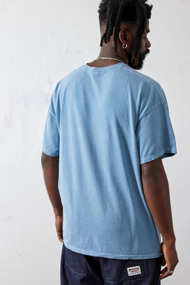 UO Blau Wolf Mond T-Shirt #3