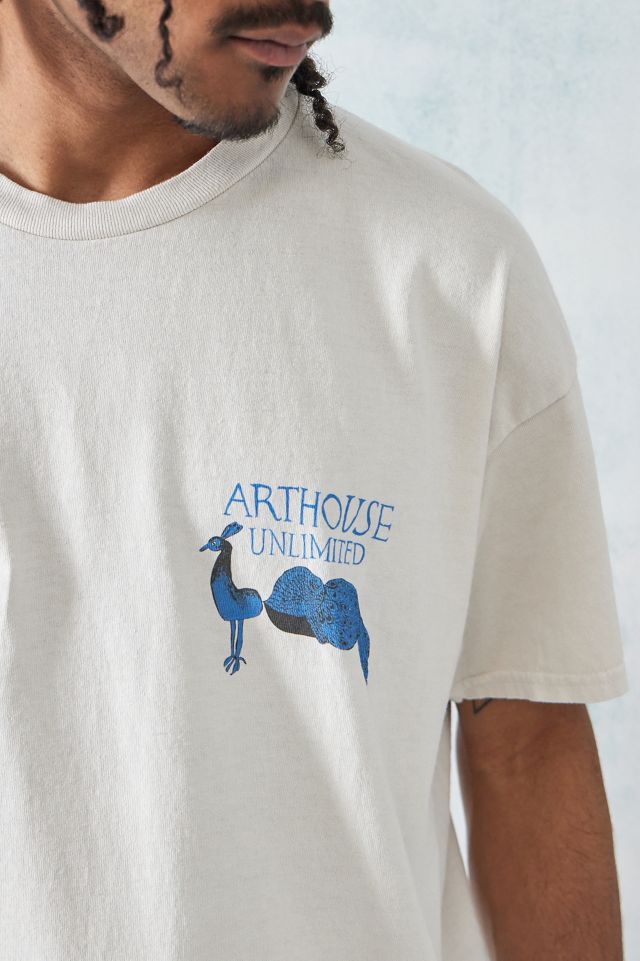 ARTHOUSE Unlimited - T-shirt imprimé oiseaux écru  #3