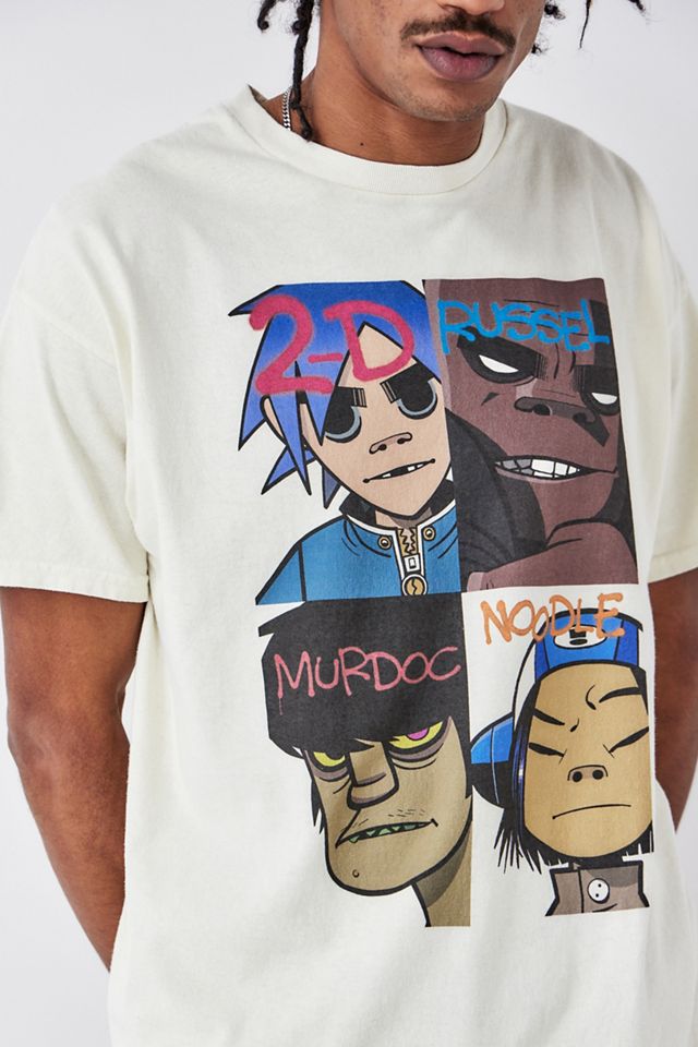 UO Ecru Gorillaz T-Shirt  #1