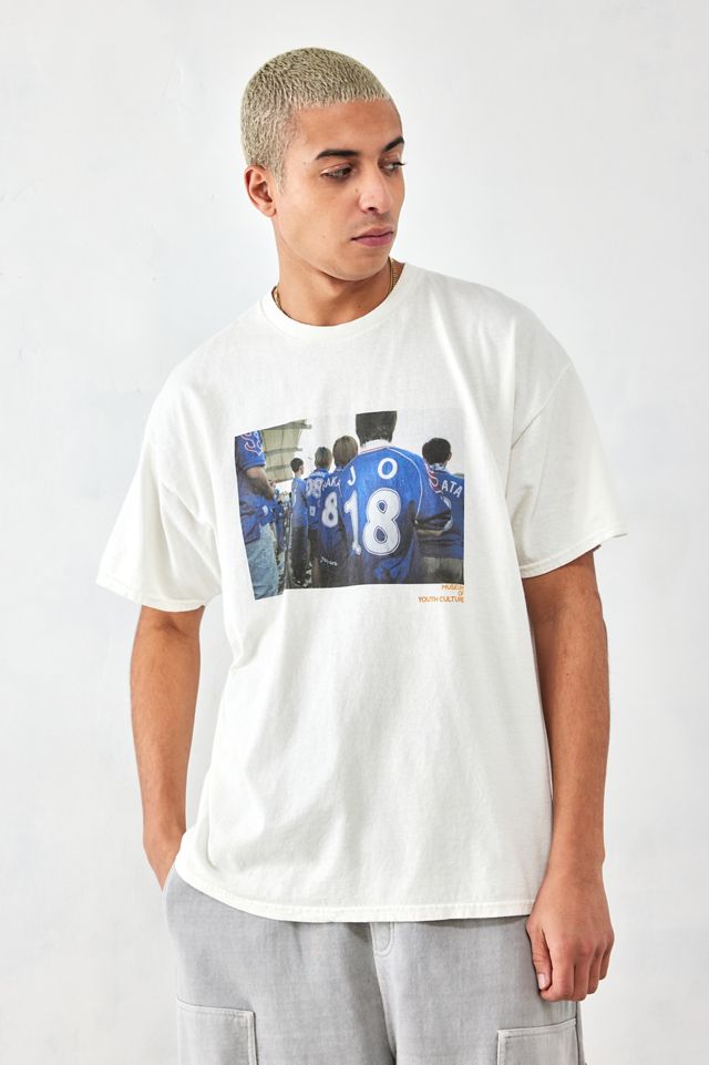 T-shirt de football UO blanc Museum Of Youth Culture #1