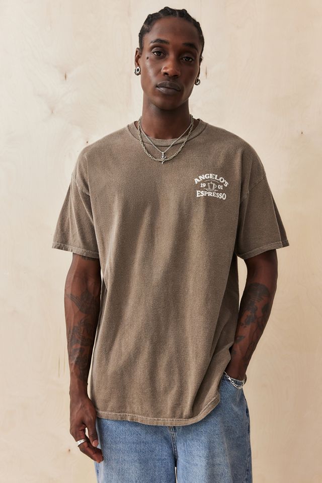 UO Braunes Espresso T-Shirt #1