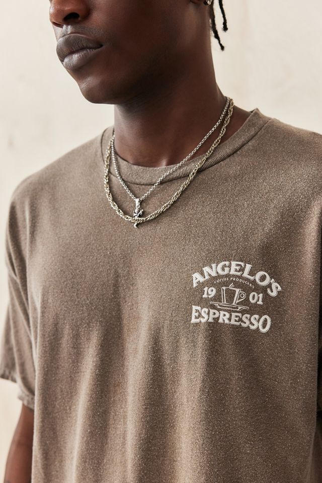 UO Braunes Espresso T-Shirt #3