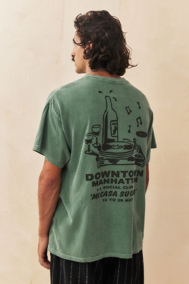 T-shirt UO vert centre-ville #3
