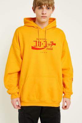 Yellow coca sales cola hoodie