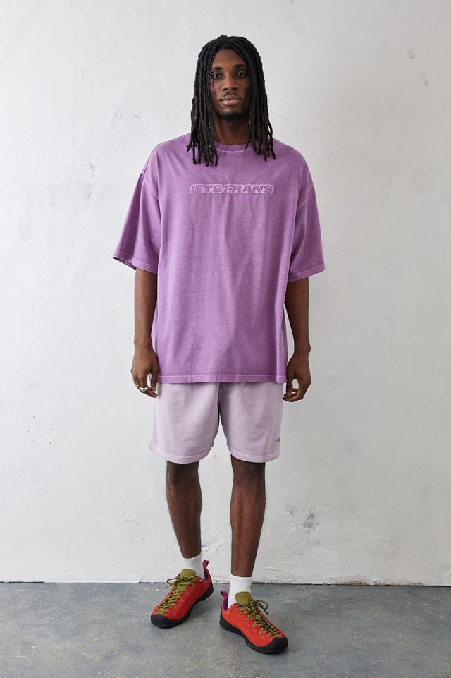 iets frans... T-shirt ricamata grande viola #2