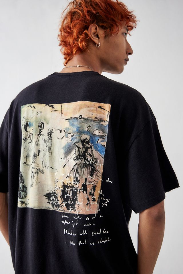 Black Photo Print T Shirt