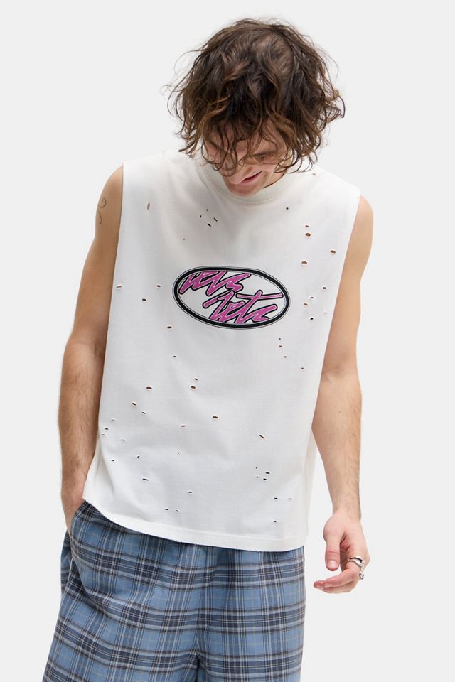 iets frans... Weißes Surf-Tanktop #4