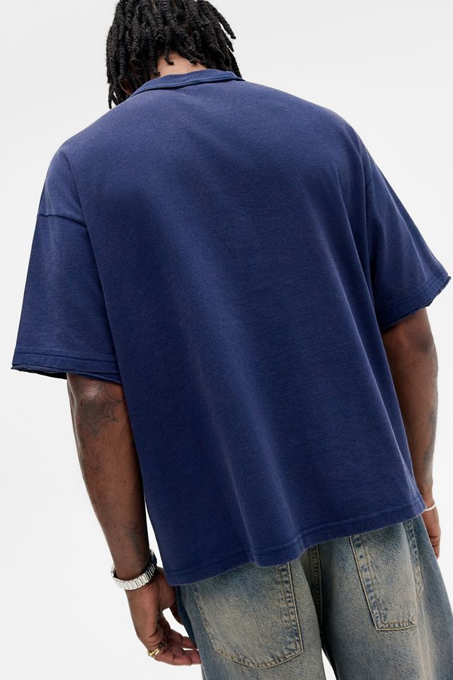 BDG Navy Boyle Heights Graphic Tee #3