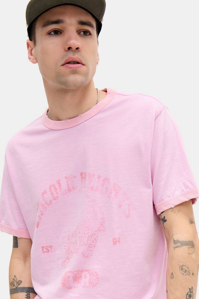 BDG Pink Lincoln Heights Grafik-T-Shirt #2