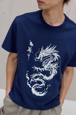 UO Navy Pacific Heights T-Shirt