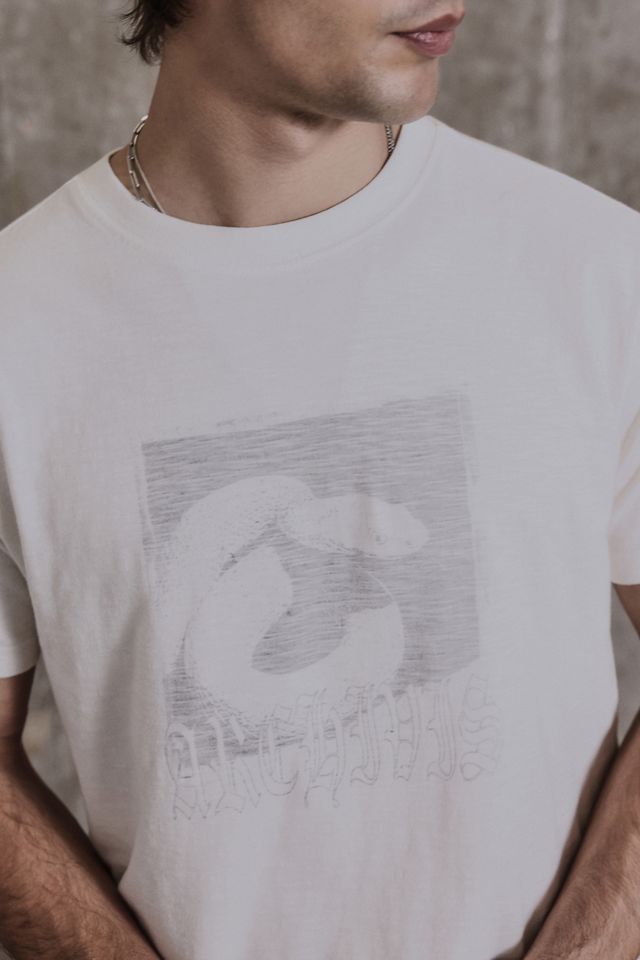 Archivis Snake Slub T-Shirt #2