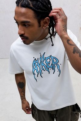 T-shirt graphique Ayker White Drip