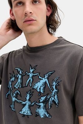 Ayker Schwarzes Totem-Kreis-T-Shirt