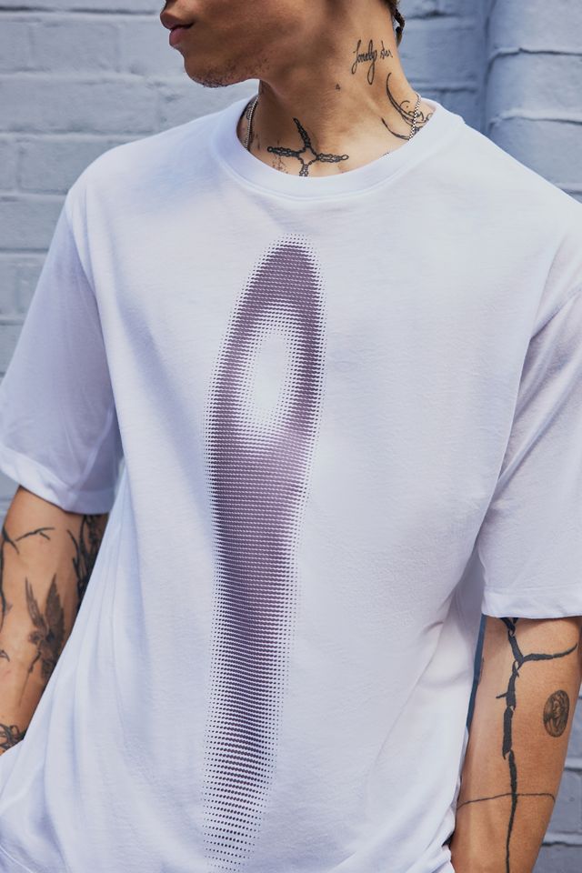 Oakley Weißes Ellipse Blur T-Shirt #1