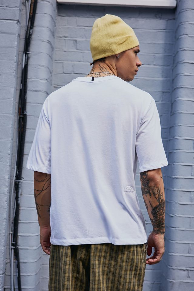 Oakley Weißes Ellipse Blur T-Shirt #3