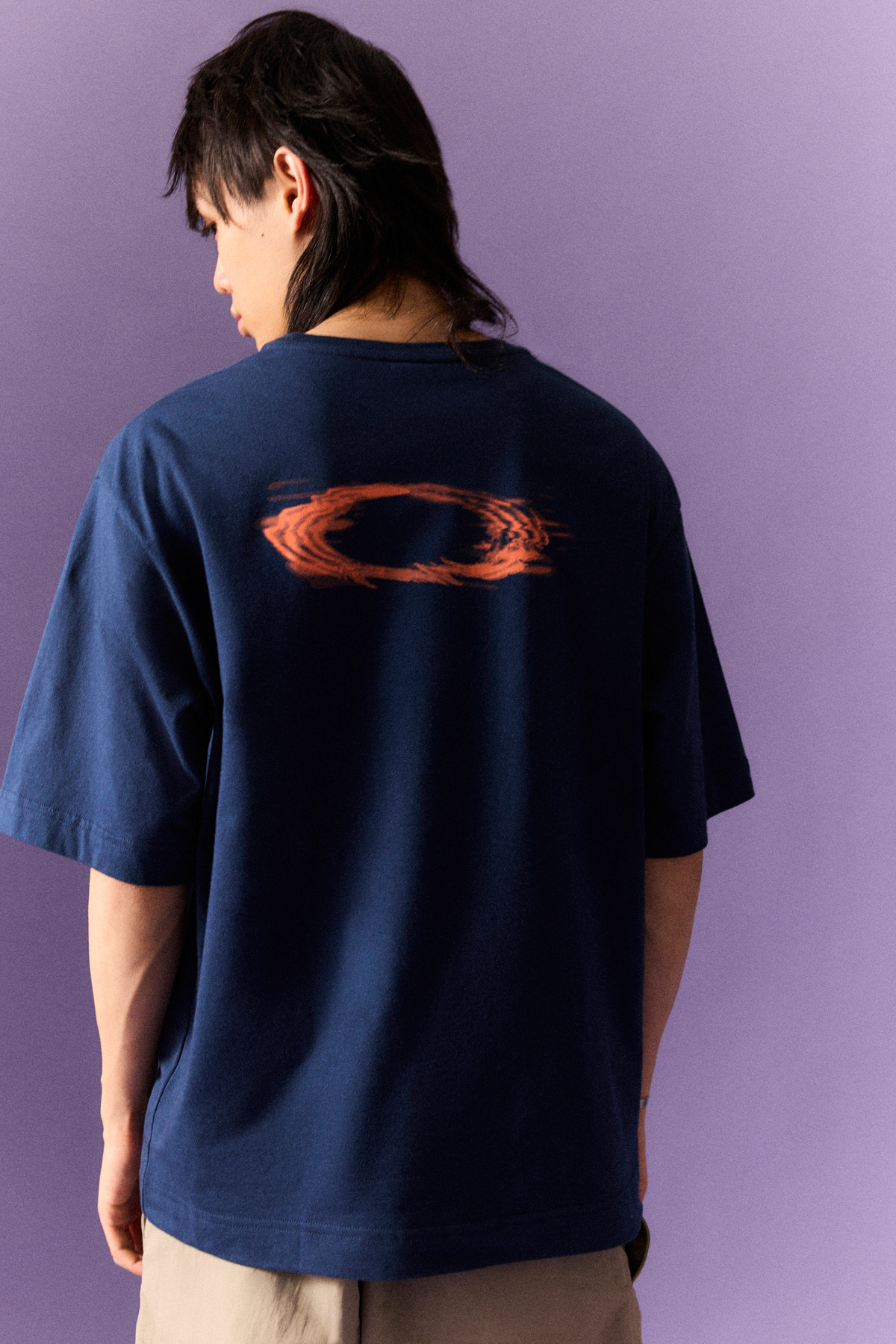 Oakley UO Exclusive Navy Surf Ellipse T-Shirt