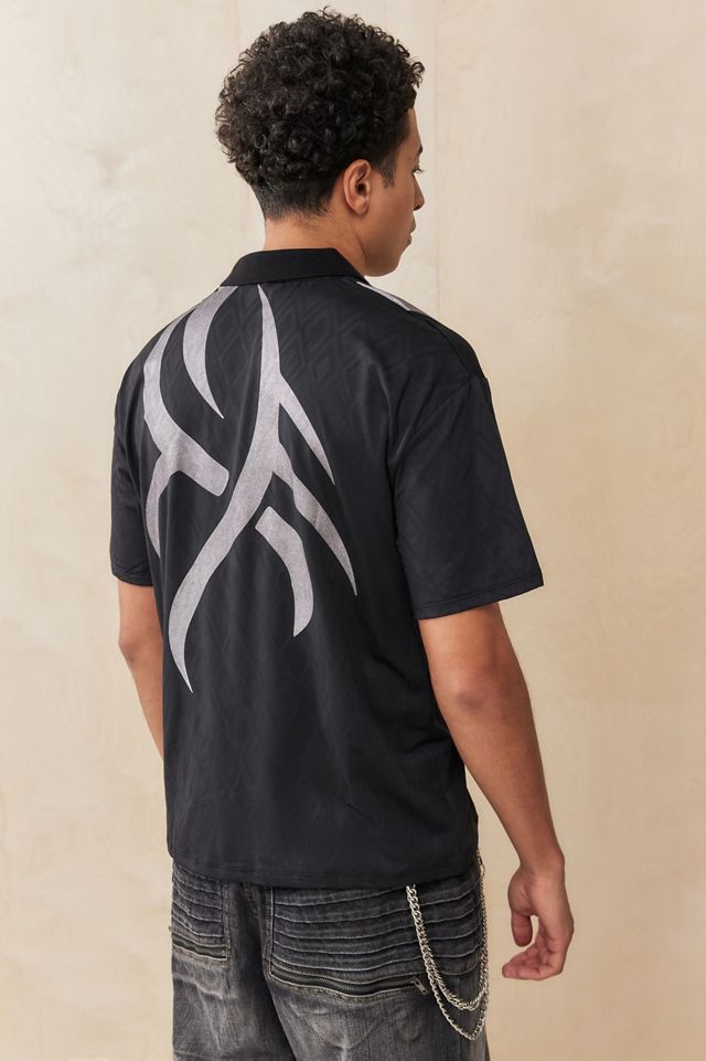 Jaded London Tattoo Football Shirt | Urban Outfitters UK