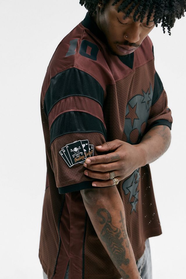 Top Jersey Deportivo Calavera Marrón Jaded London #3