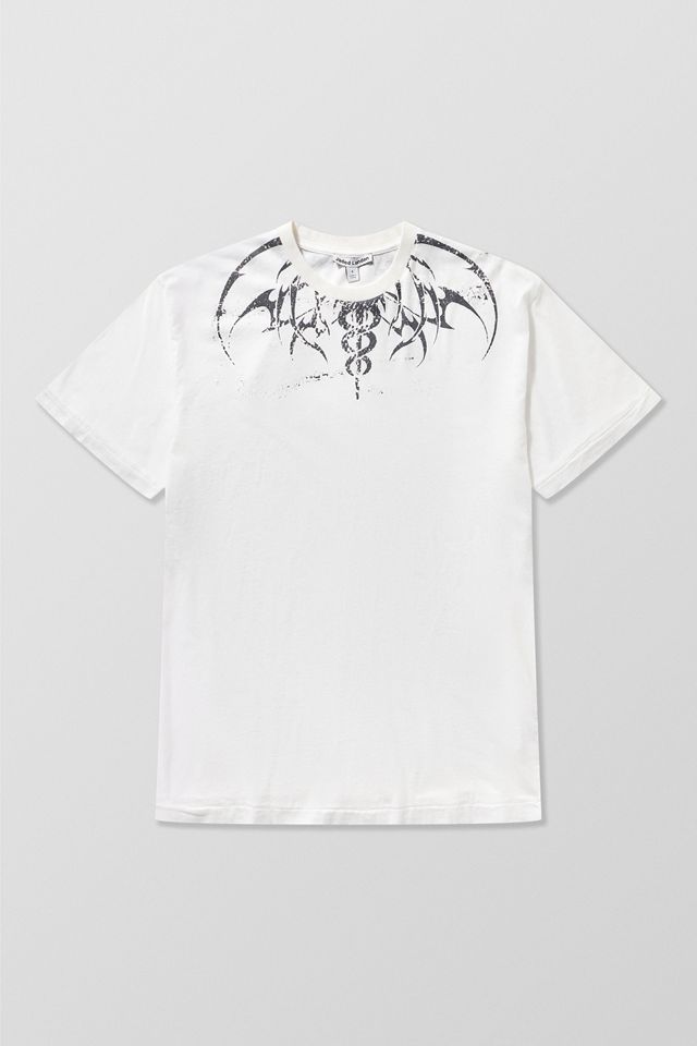 Jaded London White Greetings From Paradise T-Shirt | Urban