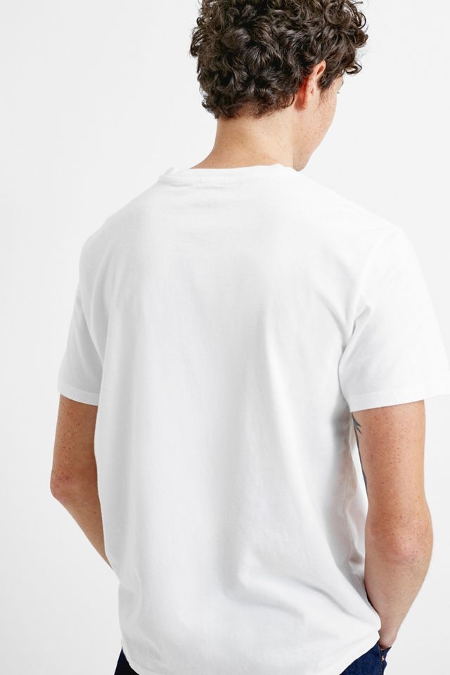 Levi's - T-shirt logo chauve-souris blanc  #2