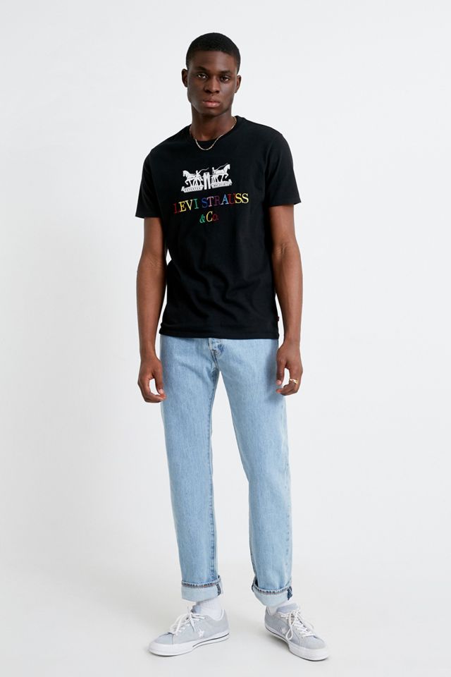 Levi's Horse Logo Camiseta Negra #2