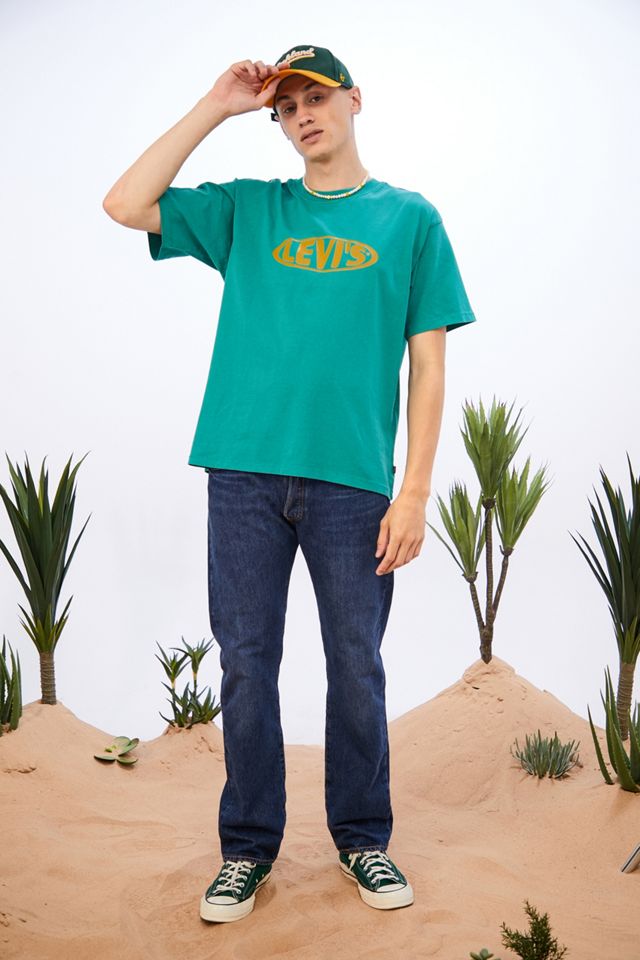 Levi's - T-shirt vintage Alhambra vert #2
