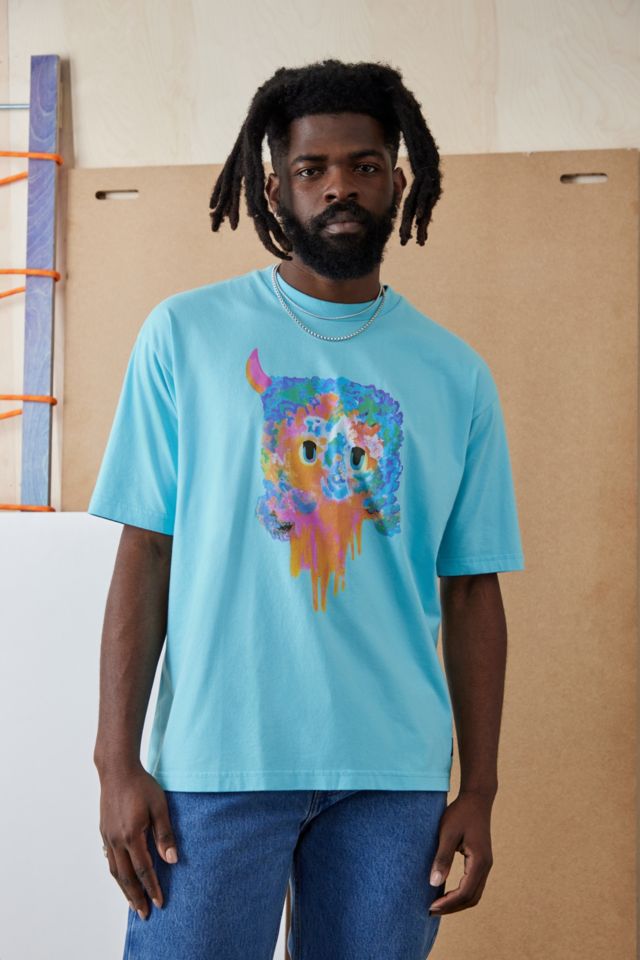 Levi's Light Blue Skate Graphic T-Shirt | Urban Outfitters UK