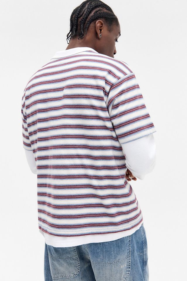 Levi's Red Break Stripe T-Shirt #3