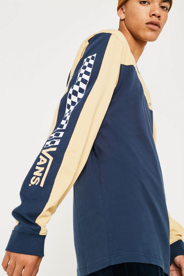 Vans Crossed Sticks Camiseta Jersey Navy #1