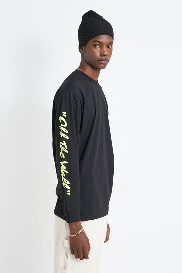 Vans BMX Off The Wall T-Shirt nera a maniche lunghe #3