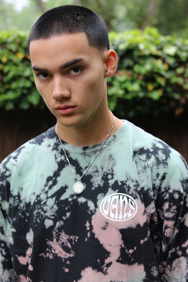 Vans Wall Slide Tie-Dye Long Sleeve T-Shirt #1