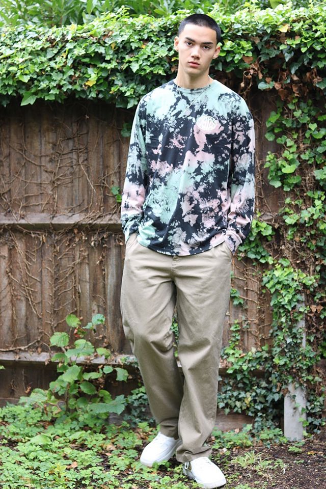 Vans Wall Slide Tie-Dye Long Sleeve T-Shirt #2