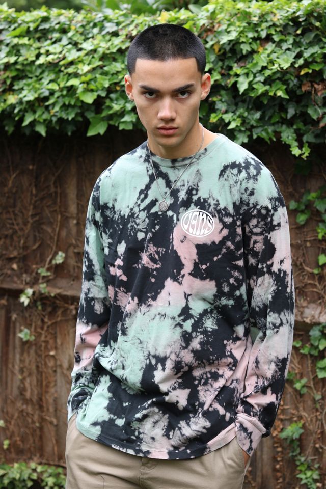 Vans Wall Slide Tie-Dye Long Sleeve T-Shirt #3
