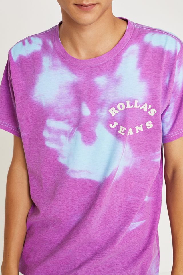 Rolla's Old Mate Hyper Colour Sky Blue T-Shirt #1