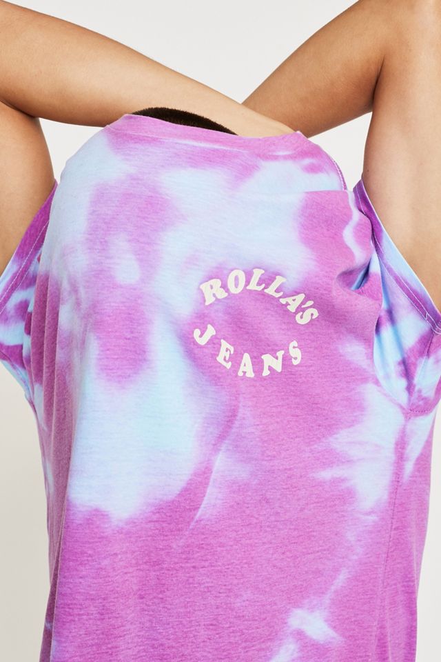 Rolla's Old Mate Hyper Colour Sky Blue T-Shirt #2