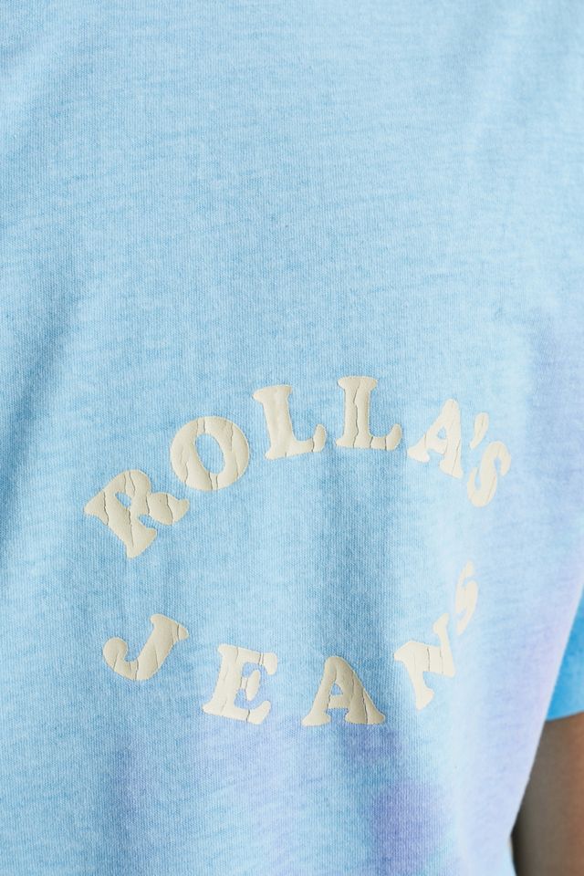 Rolla's Old Mate Hyper Colour Sky Blue T-Shirt #5