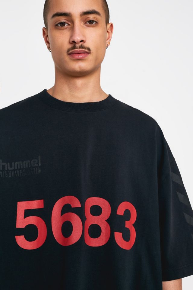 Hummel X Willy Chavarria Buffalo Black Oversized T-Shirt