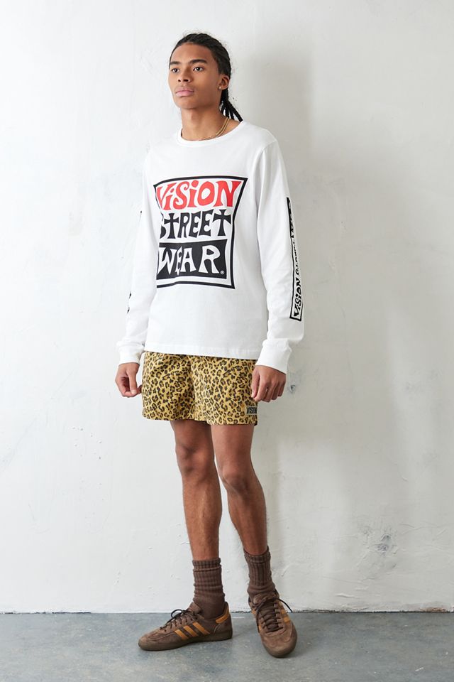 Vision Street Wear Wavy Logo Box T-shirt a maniche lunghe #2