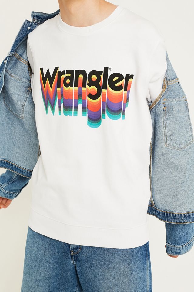 Wrangler Glitch Logo Sweatshirt #1