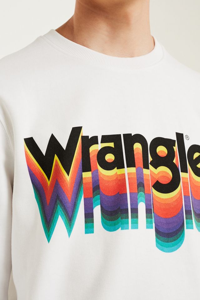 Wrangler Glitch Logo Sweatshirt #3