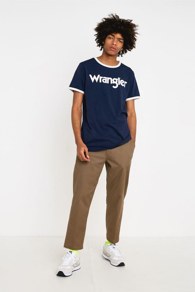 Wrangler - T-shirt Kabel bleu marine #1
