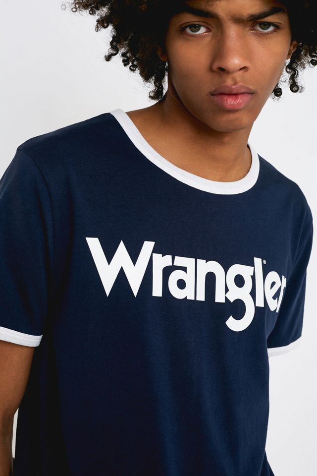 Wrangler - T-shirt Kabel bleu marine #2