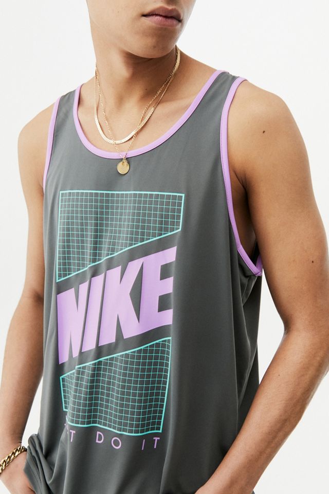 Gilet Nike Iron Grey & Pink Grid #2