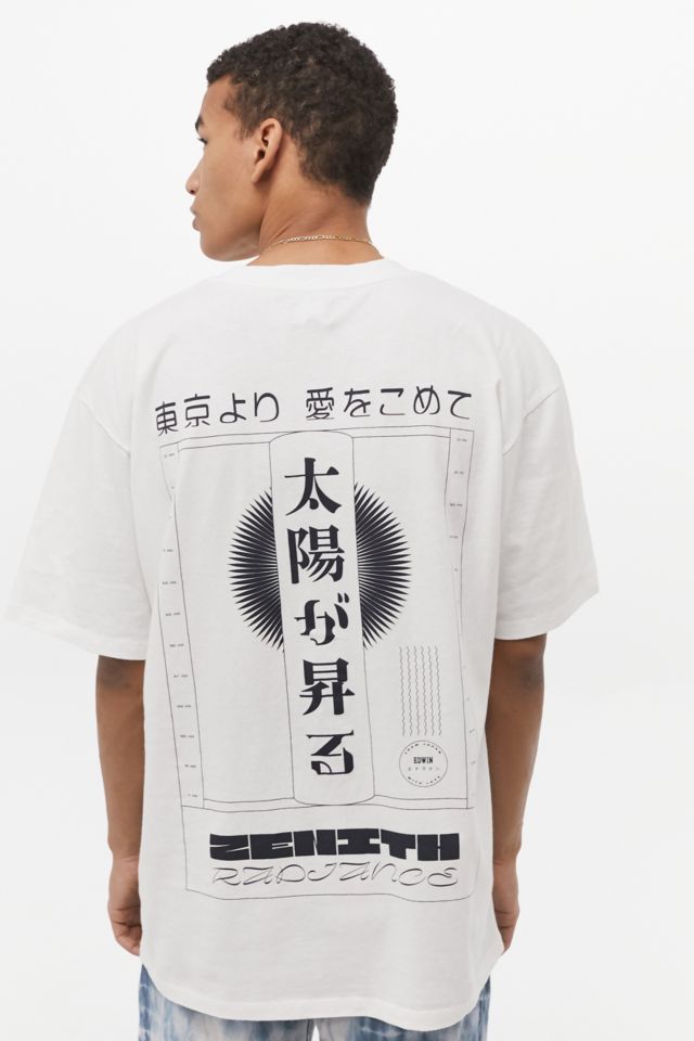 Edwin Zenith White T Shirt