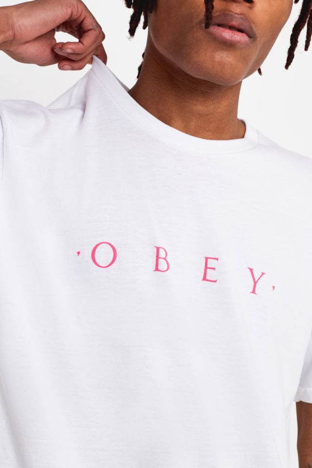 OBEY UO Exclusive Novel T-Shirt | Urban Outfitters UK