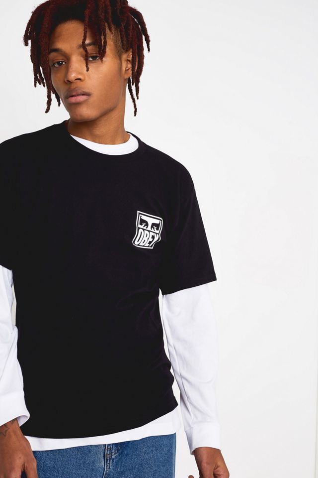 OBEY Eye Icon Black Short-Sleeve T-Shirt #3