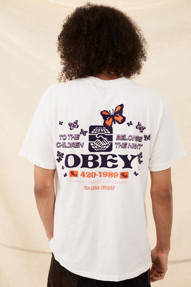 OBEY - T-shirt To The Children blanc #3