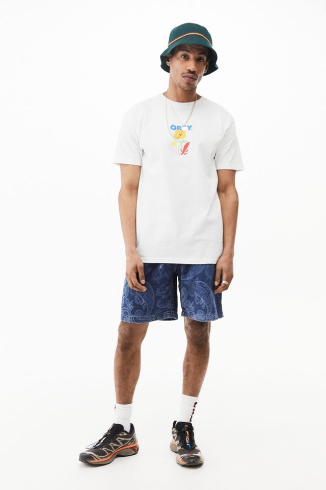 T-shirt blanc Corben OBEY UO Exclusive #2
