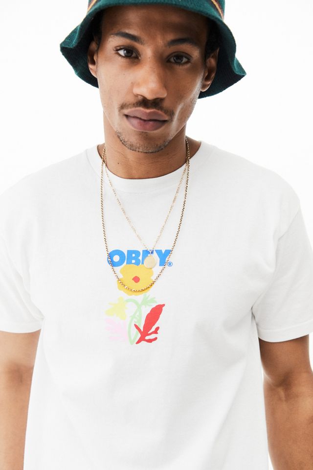 T-shirt blanc Corben OBEY UO Exclusive #3